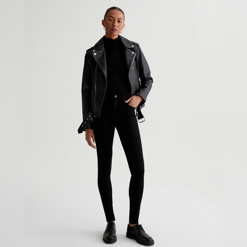 AG high-rise skinny ankle